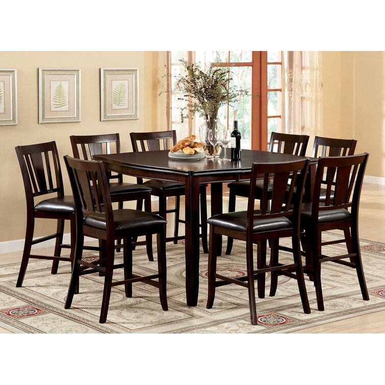 Square dining table for best sale 8 extendable